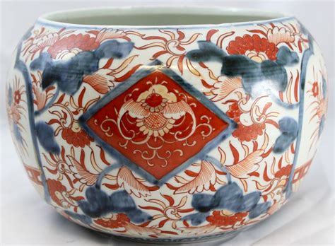 Hasami, japan instructions for care: Rare Late 19th c Japanese Imari Planter or Jardiniere from ...