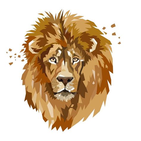 Lion Head Animal Logo 1107371 Vector Art At Vecteezy