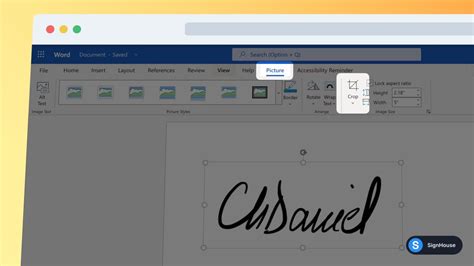 How To Draw And Insert Signature In Word Quickest Way Signhouse