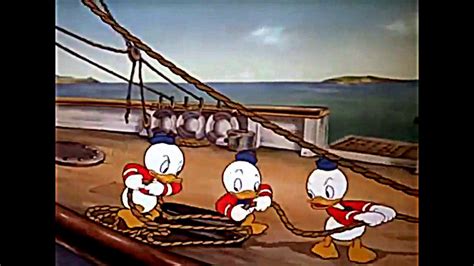 ᴴᴰ Best Cartoon For Kids ♥ 1939 Donald Duck And Nephews Sea Youtube