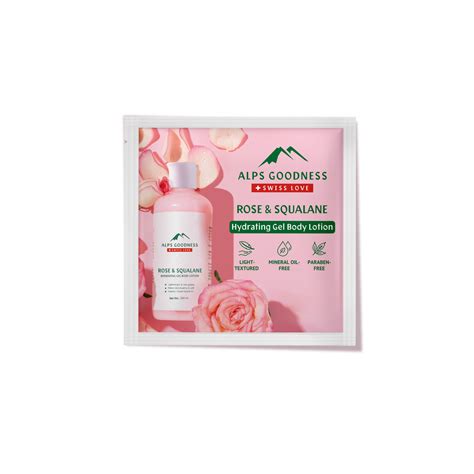 Alps Goodness Rose And Squalane Hydrating Gel Body Lotion
