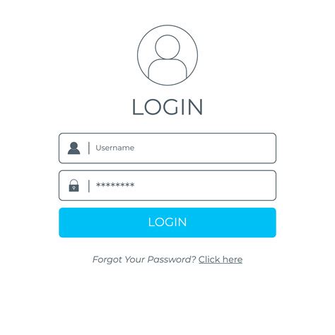 Login And Sign In User Interface Business Website Modern Ui Template Vector Art At Vecteezy