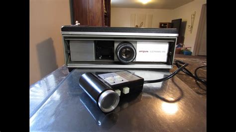 Vintage Argus Electromatic 570 Slide Projector Thrift Shop Find Youtube