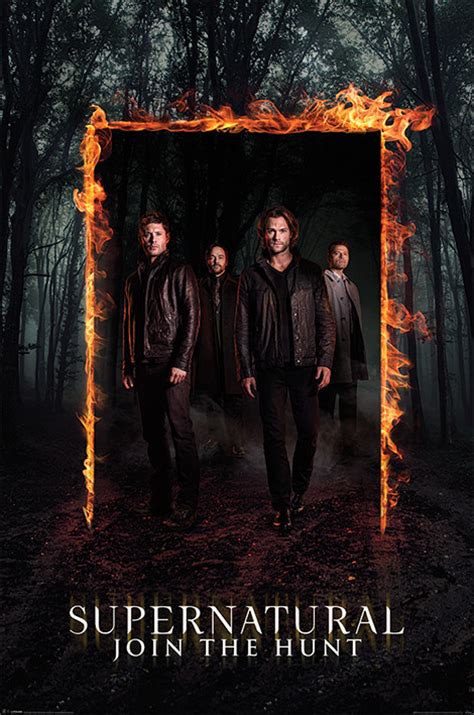 Poster Quadro Supernatural Supernatural Burning Gate Su Europosters