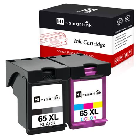 65xl 65 Xl Ink Cartridge For Hp Envy 5000 5052 5055 Deskjet 2600 2620