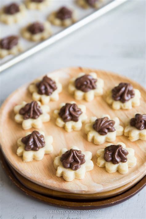 eggless nutella tart cookies