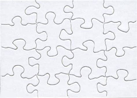 Please check your puzzle carefully to make sure all of your words are there. Blank Jigsaw Puzzle Template Free Download
