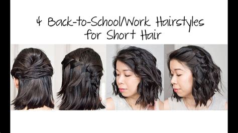 Https://tommynaija.com/hairstyle/5 Minute Hairstyle For School Short Hair