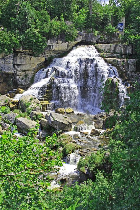 Inglis Falls Conservation Area In Owen Sound Ontario Canadian
