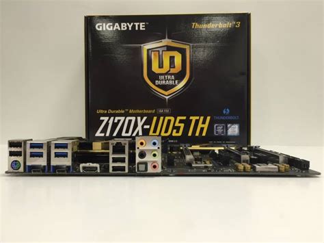 The First Thunderbolt 3 Certified Motherboard Gigabyte Ga Z170x Ud5 Th