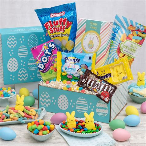 Happy Easter Candy Care Package Teal By