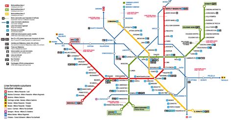 Stampa Mappa Metropolitana Milano