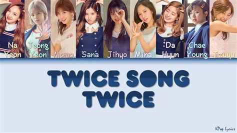 Celebrities make promotional videos of themselves, produced by one of the teams. TWICE (트와이스) - TWICE SONG (Oppa Thinking) (Color Coded ...