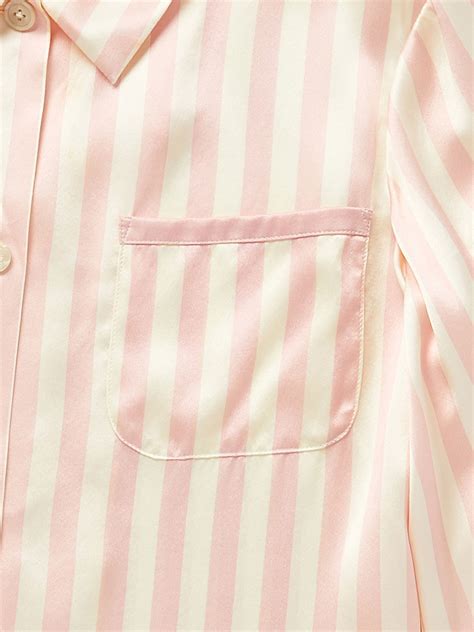Ruthie Top In Petal Stripe Morgan Lane Designer Sleep Shirts