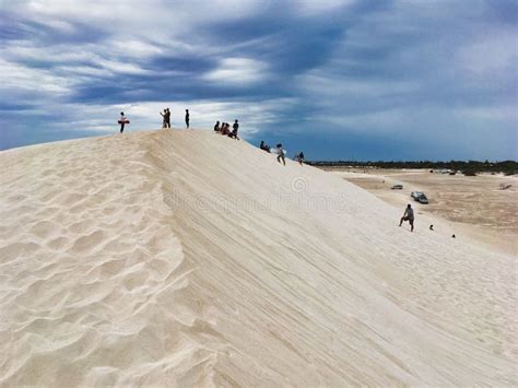 Sand Dune Surfing Lancelin Western Australia Editorial Stock Image