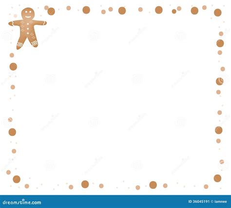 Traditional Christmas Homemade Gingerbread Man Coo Stock Image Image