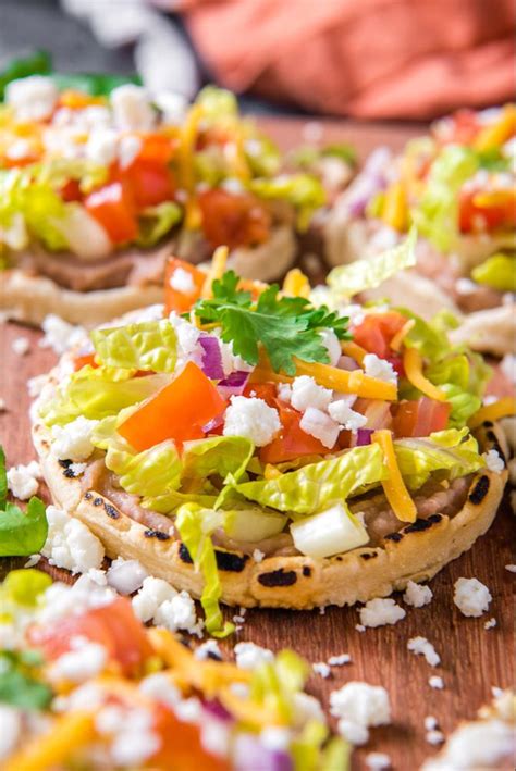 Fry the tortillas in oil, or buy store bought tostadas. Easy Mexican Sopes Recipe | YellowBlissRoad.com | Recipe ...