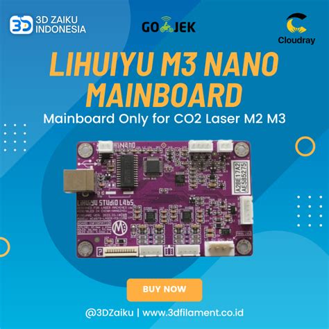 Original Cloudray Lihuiyu M Nano Mainboard Only For CO Laser M M Shopee Malaysia