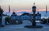 13.07.16 Seebrücke Ahlbeck und historische Uhr Foto & Bild ...