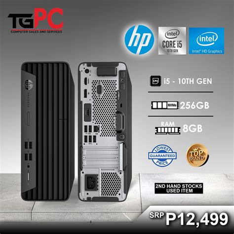 Hp Prodesk 400 G7 Small Form Factor Pc Intel Core I5 10500 31ghz 6c