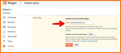 Membuat Sub Domain Dari Google Domain Pada Bloger