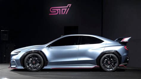 Subaru Viziv Performance Sti Concept Looks Razor Sharp In