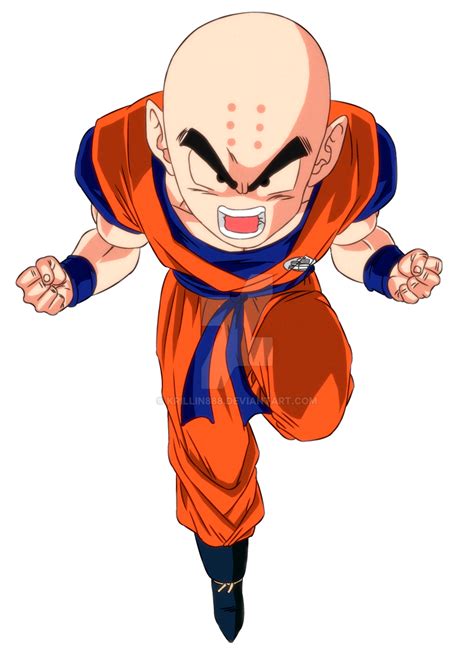 Unlike goku, who stumbled into marriage, krillin was always on the lookout for love before he settled down with android 18. Renders Backgrounds LogoS: Krillin