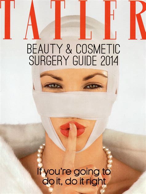 Tatler Beauty And Cosmetic Surgery Guide 2014 Skindoc Formula