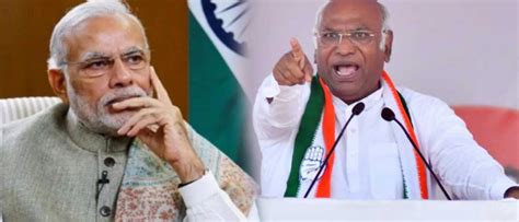 Mallikarjun Kharge Takes A Direct Swing At Modi By Calling Him An