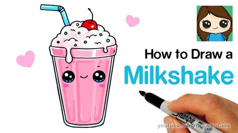 Maar kun je de bekende beker ook online kopen?in amerika, engeland, frankrijk en duitsland heeft. How to Draw a Milkshake Easy - YouTube