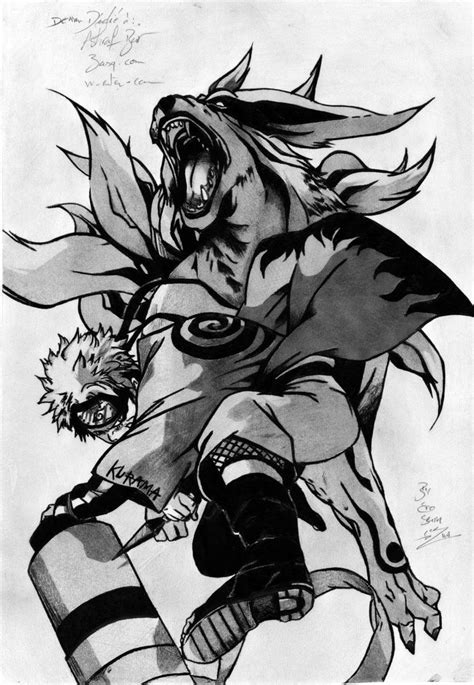 Naruto And Kurama By Erovaruis On Deviantart