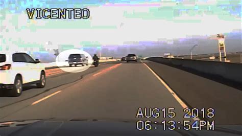 Dash Cam Captures Swerving Speeding Truck