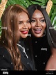 British model Naomi Campbell and her mother Valerie Morris attend the ...