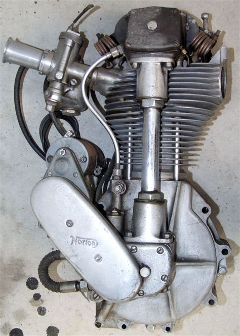 1950s All Alloy 500cc Norton International Engine Motorcycle Engine Classic Motorcycles