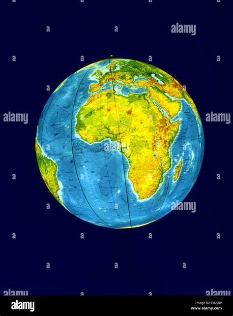Globus Kontinente Weltkugel Erdkugel Erde Geographie Stock Photo My
