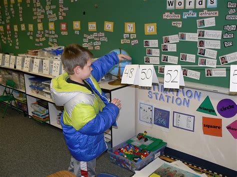 Mrs Ts First Grade Class Retractable Number Line And
