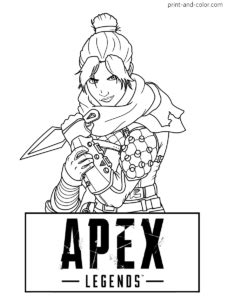Search more high quality free transparent png images on pngkey.com and share it with your apex legends pathfinder. Apex Legends coloring pages | Print and Color.com