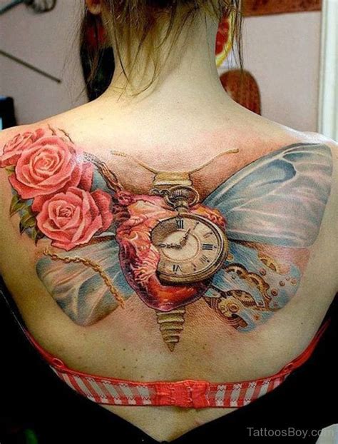 Compass And Rose Tattoo On Back Tattoo Designs Tattoo Pictures
