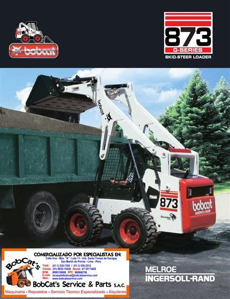 Bobcat 873g By Bobcats Service And Parts Sac Issuu