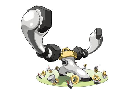 Presentado Melmetal Evolución Del Pokémon Meltan Ramen Para Dos
