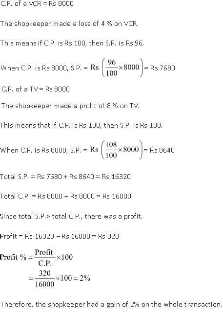 Ncert Solutions For Class Maths Cbse Chapter 8 Comparing Quantities Topperlearning