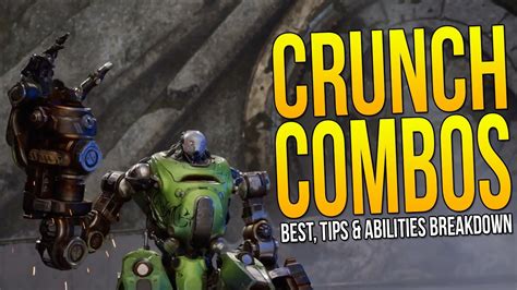 Paragon New Hero Crunch Combos Crunch Best Combos Abilities