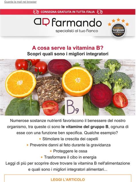 Farmando Vitamina B A Cosa Serve E Come Funziona Milled Hot Sex Picture
