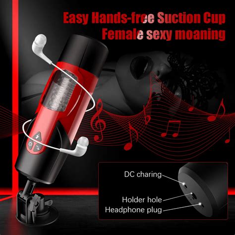 Sohimi Telescopic And Rotating Automat Hand Free Masturbator For Men