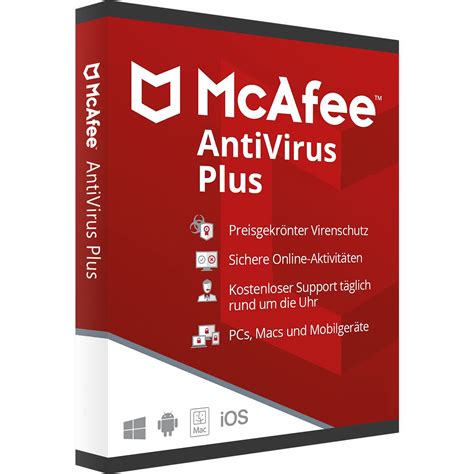 Neu Mcafee Antivirus Plus Günstig Kaufen It Nerd24