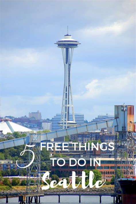 5 Fun And Free Things To Do In Seattle With Kids The