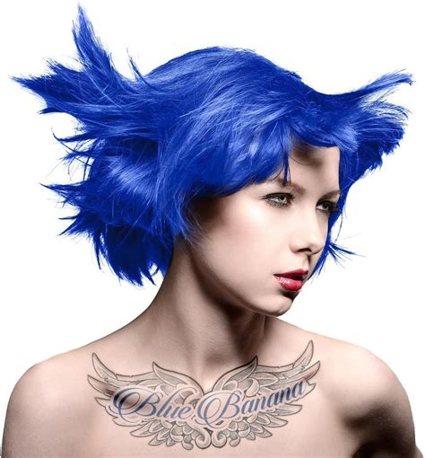 Manic Panic Semi Permanent Hair Color Cream Shocking Blue 4 Oz By Manic