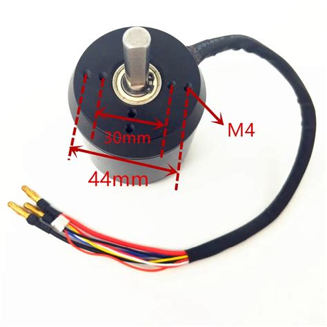 6374 170kv Brushless Motor With Hall Sensor 3000w Electric Off Road