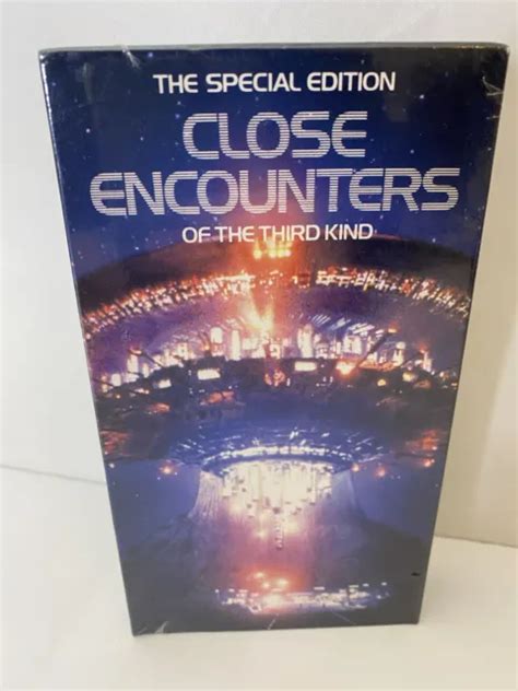 CLOSE ENCOUNTERS OF THE THIRD KIND VHS SPECIAL EDITION NEW SEALED