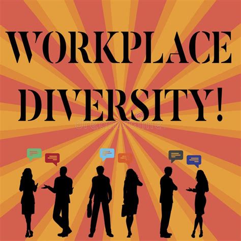 Text Sign Showing Workplace Diversity Conceptual Photo Different Race Gender Age Sexual